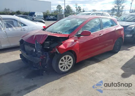 2016 Hyundai Elantra Gt z USA, uszkodzony, nr VIN KMHD35LH2GU317932